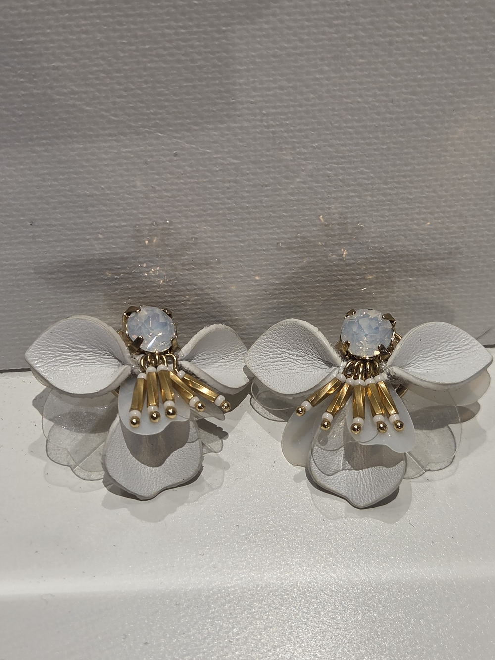 Kate Spade Earrings Angels White Quirky Christmas